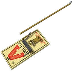 Mousetrap Vehicle Attaching a Lever Arm