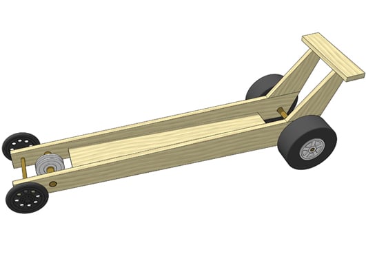 rubber band racer kits