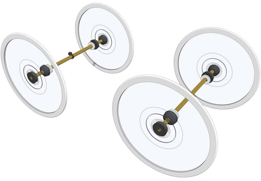 CD Wheels with Traction Control and Axle setup